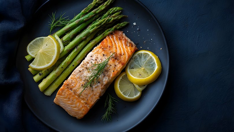 SARAH DI LORENZO: Check that you’re getting protein from the right sources like salmon.