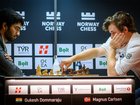 Magnus Carlsen and Gukesh Dommaraju go head-to-head.