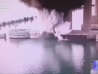 Ukraine has blown up a bridge that connects Russia and the occupied Crimean Peninsula in a coordinated attack, causing a massive underwater explosion.