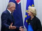With US President Donald Trump’s tariff threats reshaping global trade, Australia and the European Union are intensifying efforts to finalise a free trade agreement. NewsWire / Handout