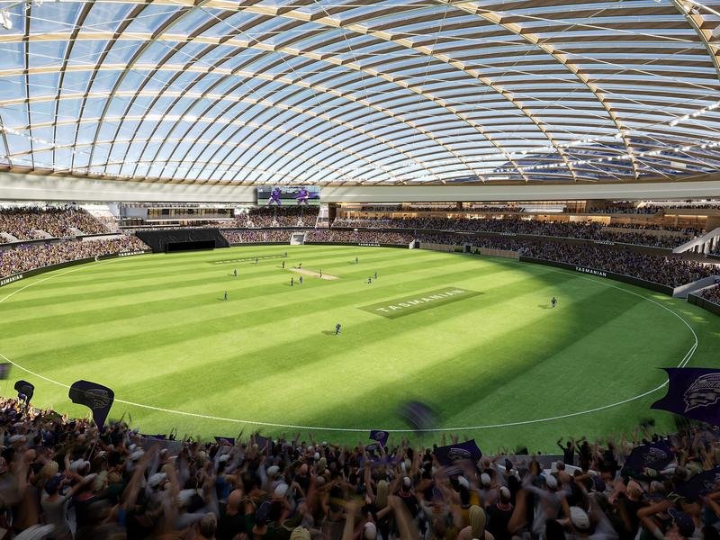 Tasmania needs its new stadium to enter the AFL.