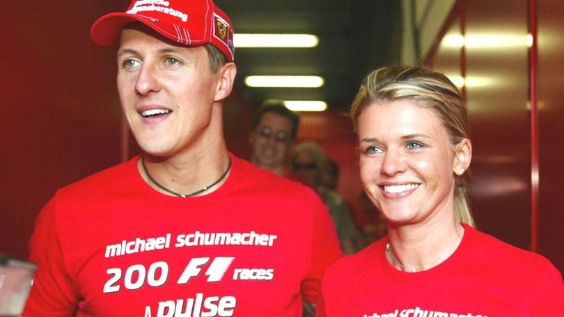 Michael Schumacher’s wife Corinna is fiercely guarded about his situation.