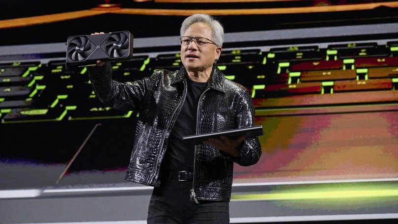 Jensen Huang, co-founder and chief executive officer of Nvidia Corp.