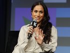 Meghan, Duchess of Sussex, speaks during the panel at the South By Southwest Conference.