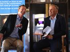 Former AFL players Neale Daniher and Tim Watson in 2019.