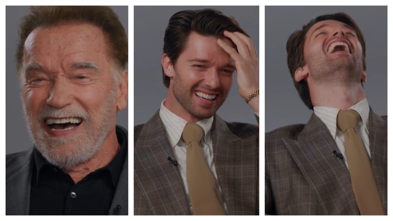 Arnold Schwarzenegger’s career is as varied as it is impressive, but did he ever imagine his son Patrick would replicate one of his most embarrassing career moves?
