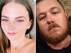 Missing teenager Pheobe Bishop, left, and her housemate James Wood.