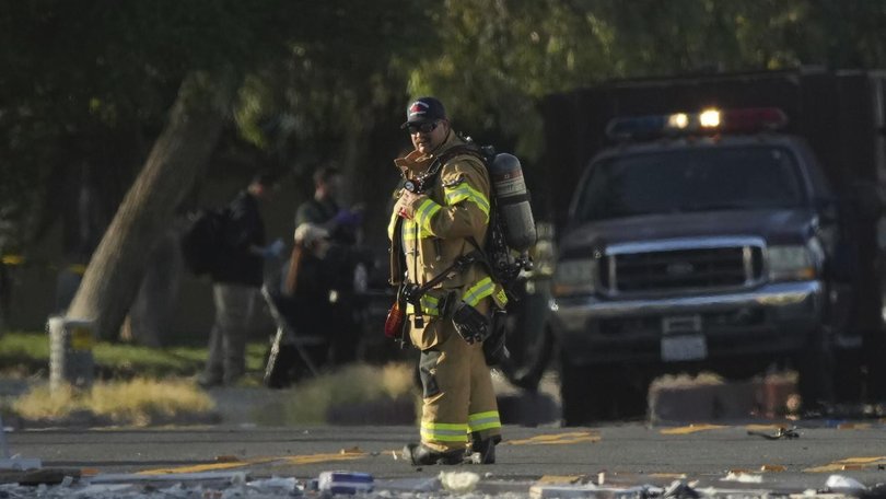 Authorities say a blast at a fertility clinic killed a suspect and injured several other people.
