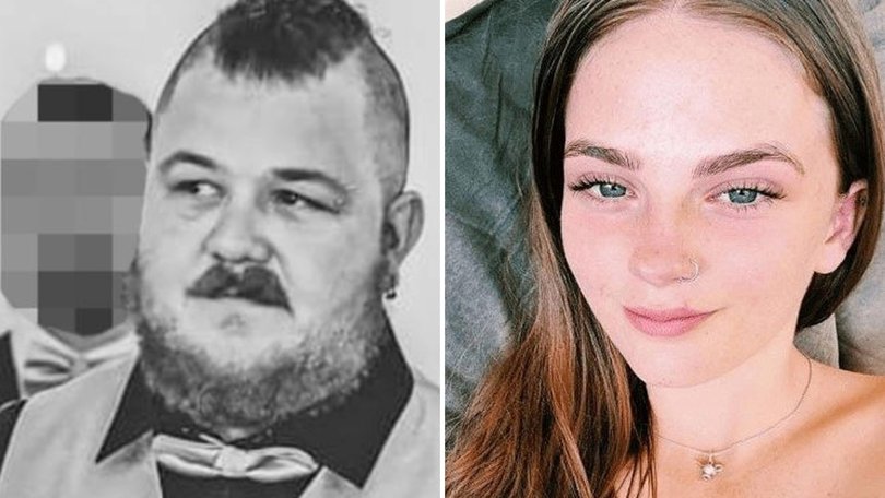 James Wood was previously married to another woman in 2021, according to a new picture that has surfaced. He has been charged with the murder of his flatmate, Pheobe Bishop (right).