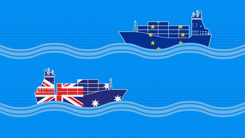 A new free-trade deal between Australia and the European Union is closer than ever, thanks to Donald Trump’s trade war.