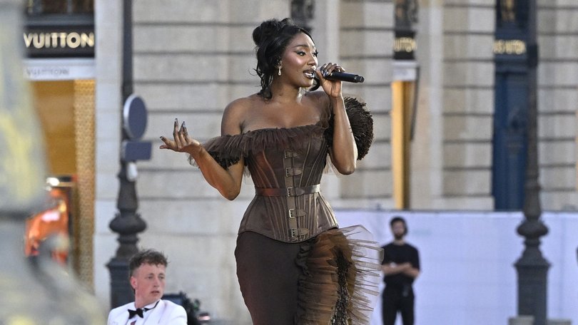 Aya Nakamura performs.
