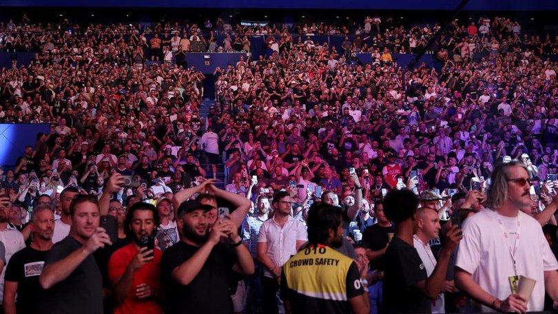 Combat sports events such as the UFC have drawn huge crowds in Perth in recent years.