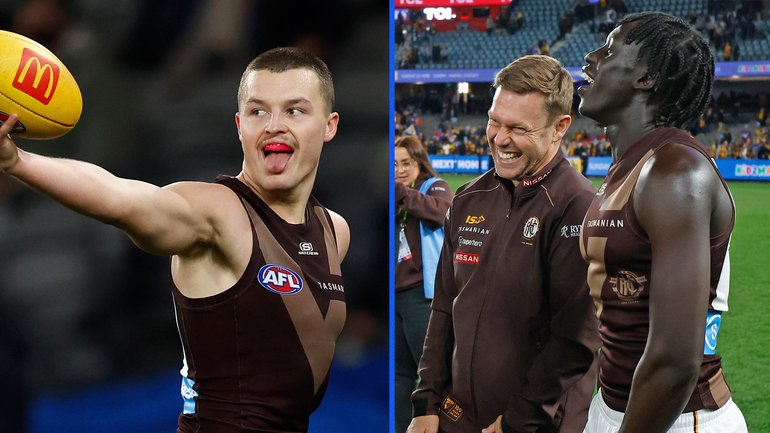 Jack Ginnivan’s goal scoring taunt did not overly impress Sam Mitchell.