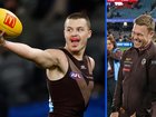 Jack Ginnivan’s goal scoring taunt did not overly impress Sam Mitchell.