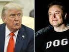 Their once close relationship is imploding as Elon Musk fires back at US President Donald Trump.