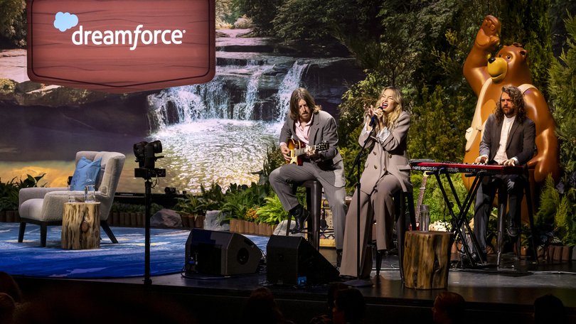Salesforce unveiled Agentforce at its annual Dreamforce conference in San Francisco. The celebrity studded line-up included Kate Hudson.  