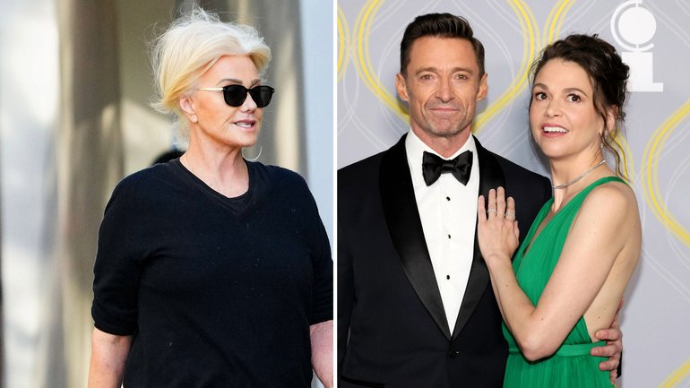 Deborra-Lee Furness, left, is reportedly furious with Sutton Foster’s, right,  bid to get close and now, in hindsight, sees it as a red flag. 