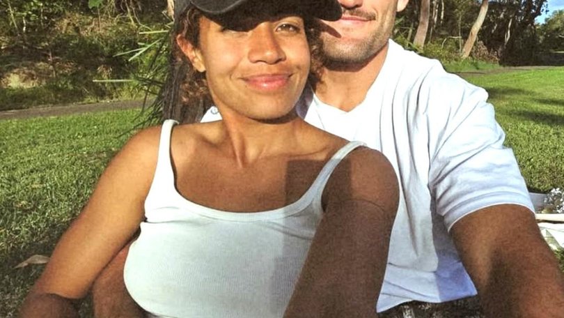 Nathan Cleary could be tempted to move to Europe to be closer to his partner, Mary Fowler. Instagram