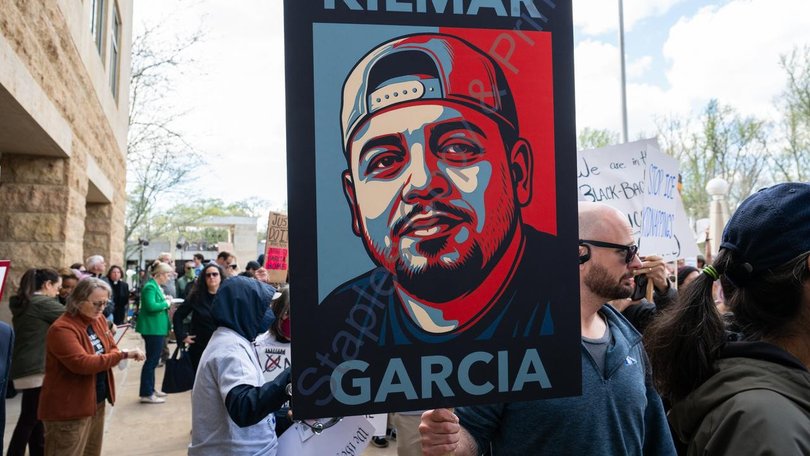 Kilmar Abrego Garcia, mistakenly deported by the Trump administration, has returned to the US. (EPA PHOTO)
