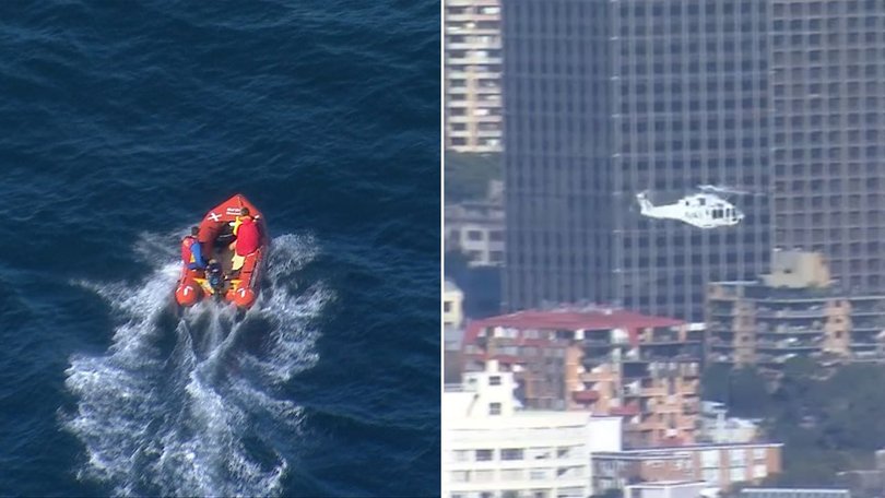 A body has been found in the search for a missing fisherman in Manly, Sydney, 