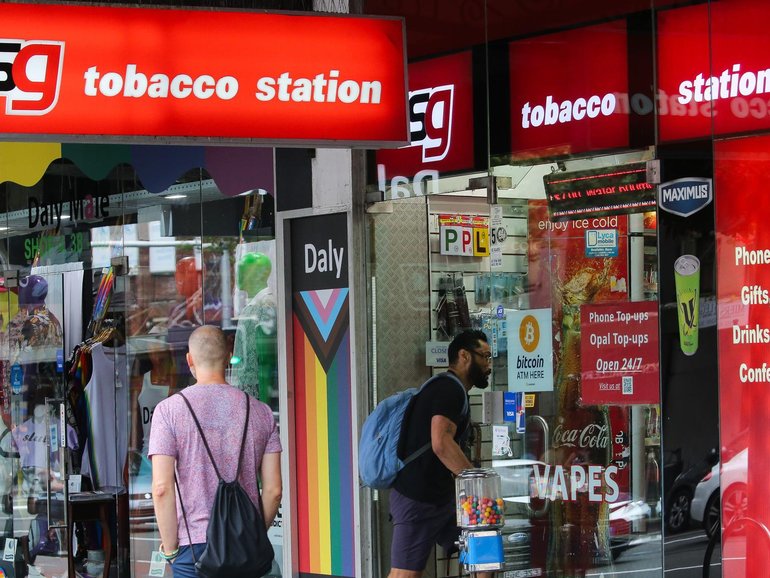 Tobacconists in NSW and Victoria will require a license. NCA Newswire/ Gaye Gerard