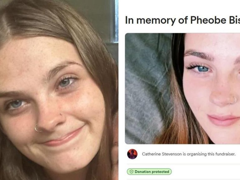 The mother of Phoebe Bishop has slammed a fundraiser raising money in her daughter’s name.