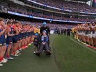 Neale Daniher was given a guard of honour. 