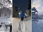 Both Mt Hotham Resort in the Victorian Alps and Thredbo in NSW the Kosciuszko National Park recieved a dumping of snow.