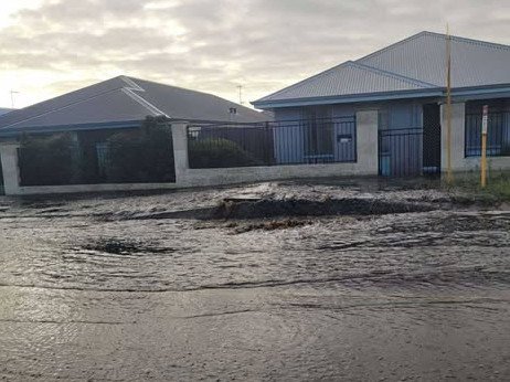 On Friday, there was a major burst on a sewer main in Spearwood, and the overflows have continued to impact Bruce Lee Reserve, Beaconsfield, and the site of the original burst around Hamilton Road.