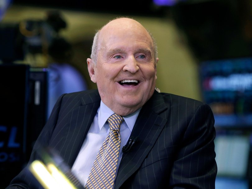 Former Chairman and CEO of General Electric Jack Welch.