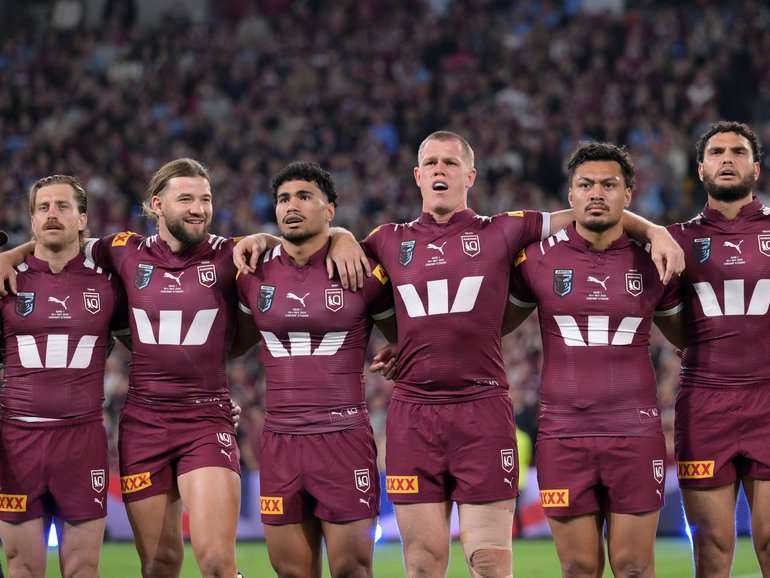Cameron Munster, Patrick Carrigan, Robert Toia, Lindsay Collins, Jeremiah Nanai and Xavier Coates.