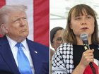 Donald Trump said Greta Thunberg needs "anger management” after her Gaza boat stunt.