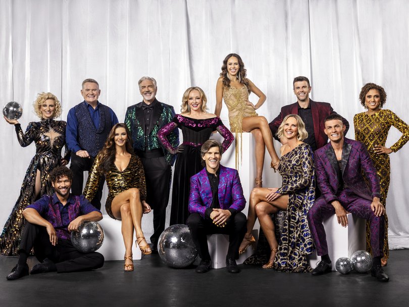 This year’s competitors on Dancing With The Stars.