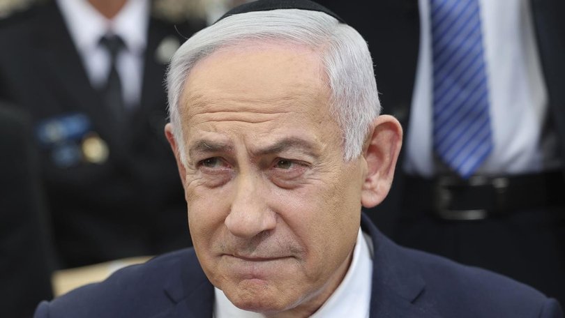 Israeli Prime Minister Benjamin Netanyahu says there has been progress in the bid to free hostages. (AP PHOTO)