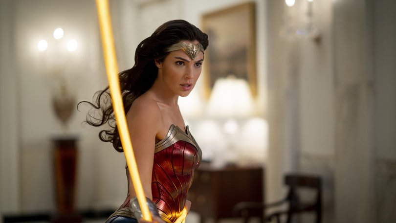 Gal Gadot in Wonder Woman: 1984 .