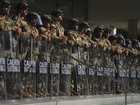 California National Guard protect the Federal Building on Tuesday, June 10, 2025, in downtown Los Angeles. 