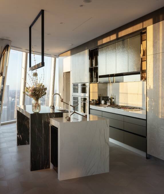 Top chefs cna come to the two penthouse kitchen to prepare a meal.