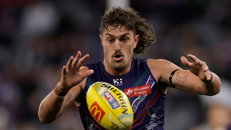 Star ruckman Luke Jackson is at the centre of a dispute between Fremantle and Melbourne. (Richard Wainwright/AAP PHOTOS)