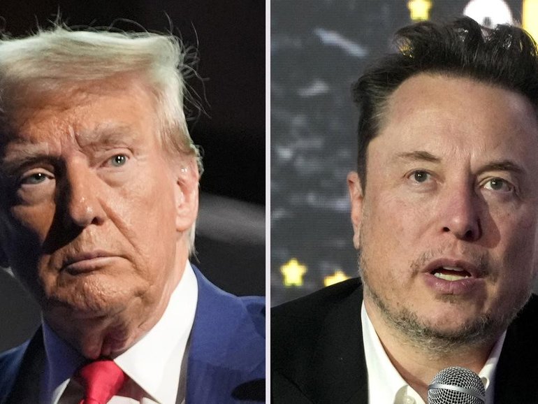 Elon Musk says he regrets some of his posts about US President Donald Trump. 