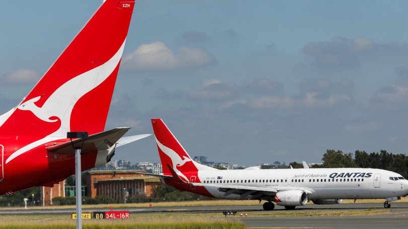 Qantas has announced a sale on premium cabins on international flights. NCA NewsWire / David Swift