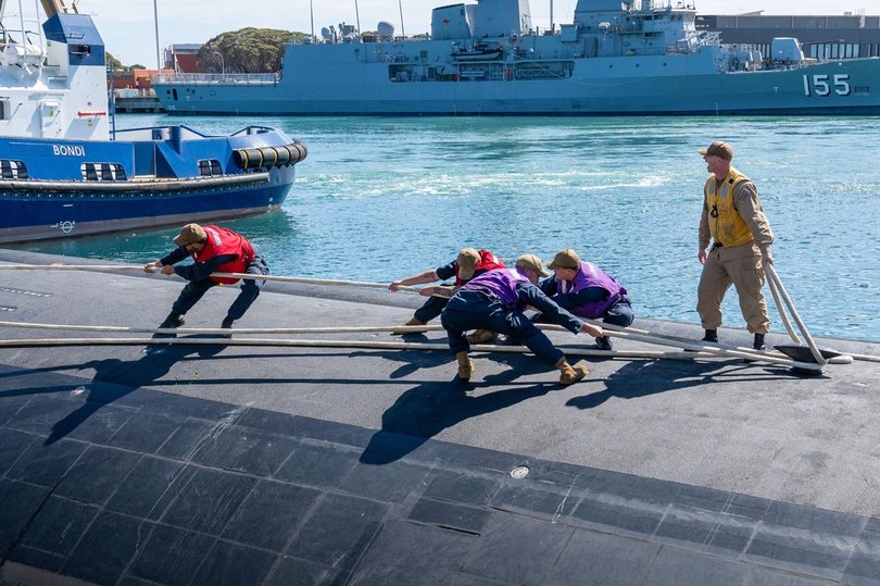 USS Minnesota (SSN 783) arrived in Western Australia on February 25, 2025, kicking off the first of two planned U.S. fast-attack submarine visits to HMAS Stirling in 2025.
