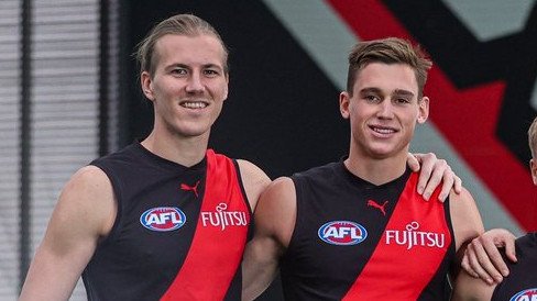 Essendon mid-season recruit Archer May will make his debut.