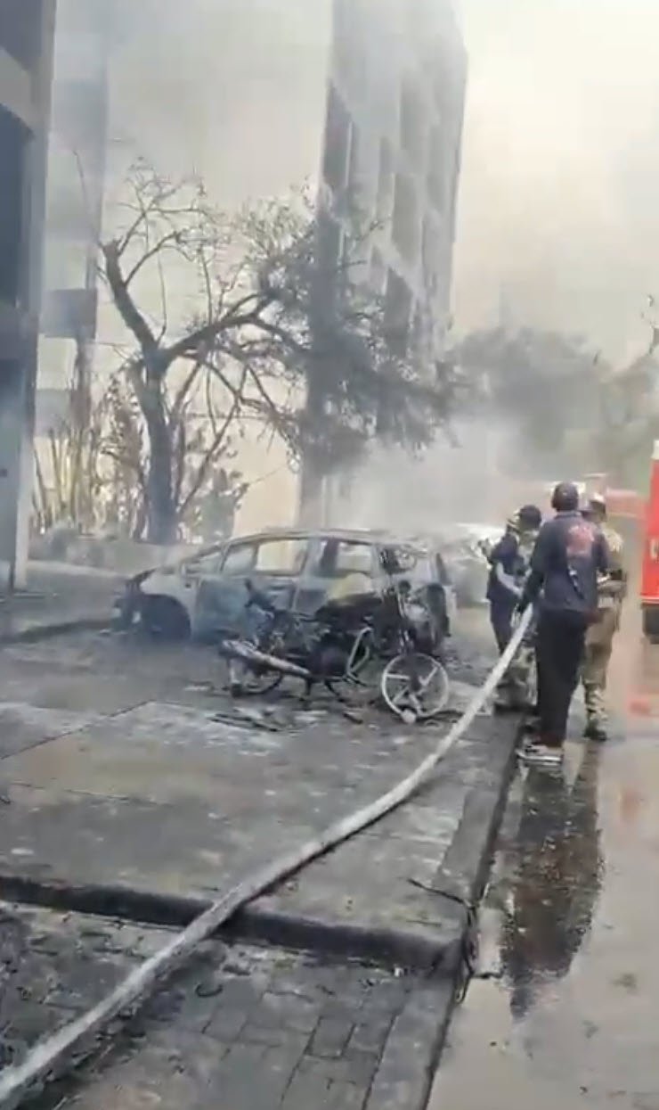 Photos from the scene.
