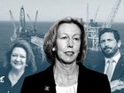 Gina Rinehart, Meg O'Neil, Ryan Stokes.