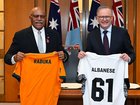 Anthony Albanese will meet with Fijian leader Sitiveni Rabuka on his way to North America.