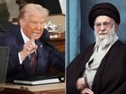 US President Donald Trump and Iran's Supreme Leader Ayatollah Ali Khamenei.