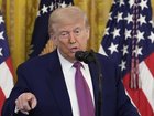 Iran "must completely give up hopes of obtaining a nuclear weapon", President Donald Trump says. (AP PHOTO)