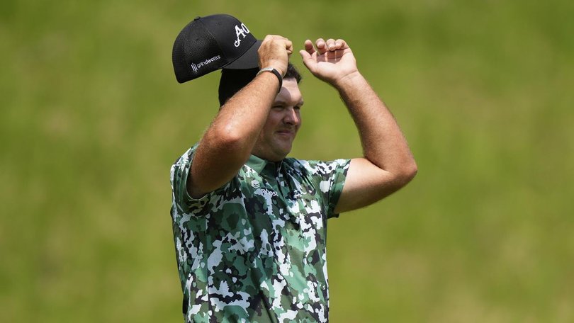 Patrick Reed had a round he won't forget at the US Open after making albatross on the par-5 fourth. (AP PHOTO)