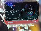 The Insta360 One R displayed in a container of water at the Insta360 booth during CES 2020 at the Las Vegas Convention Center on Jan. 8, 2020.