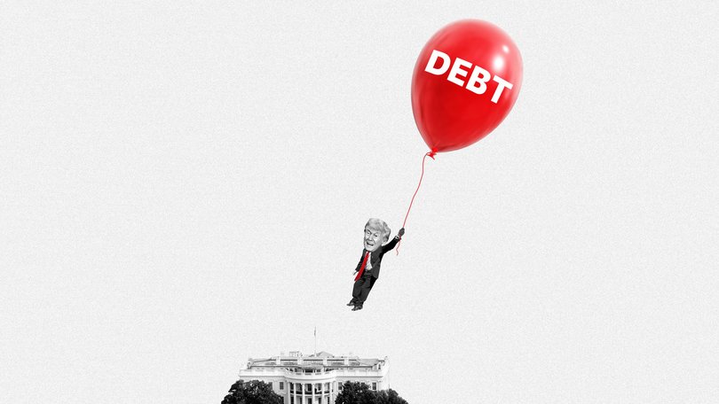 Donald Trump is facing ballooning debt.